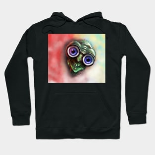 Little Green Man Hoodie